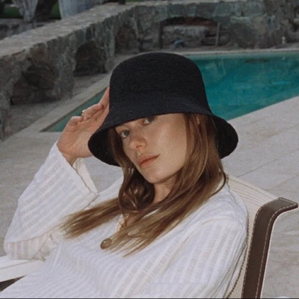 Lack of Color - straw bucket hat